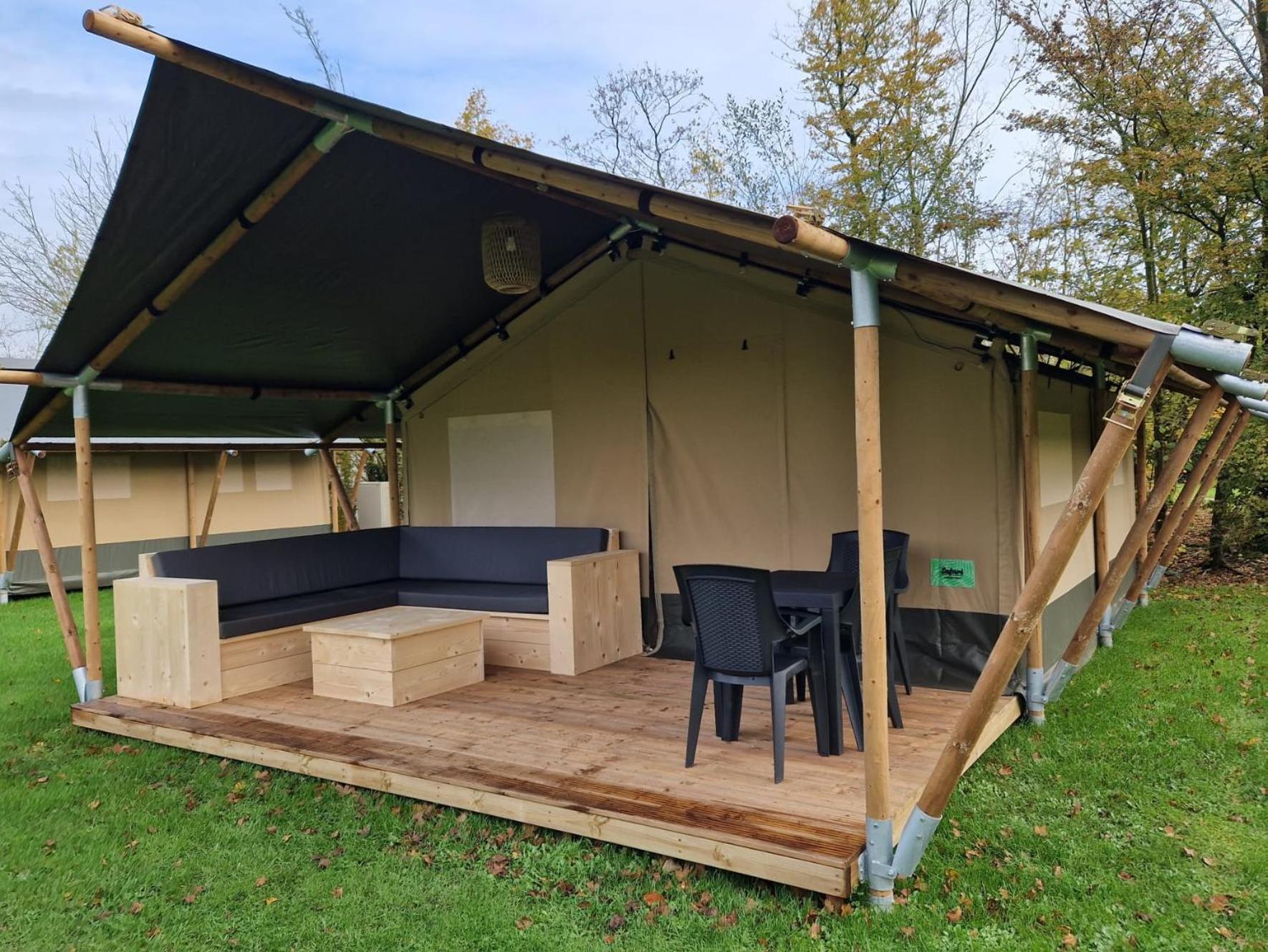 Camping Alkenhaer Appelscha Trekkerstent Safaritent Eksteriør bilde